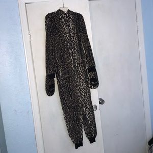A cheetah onesie